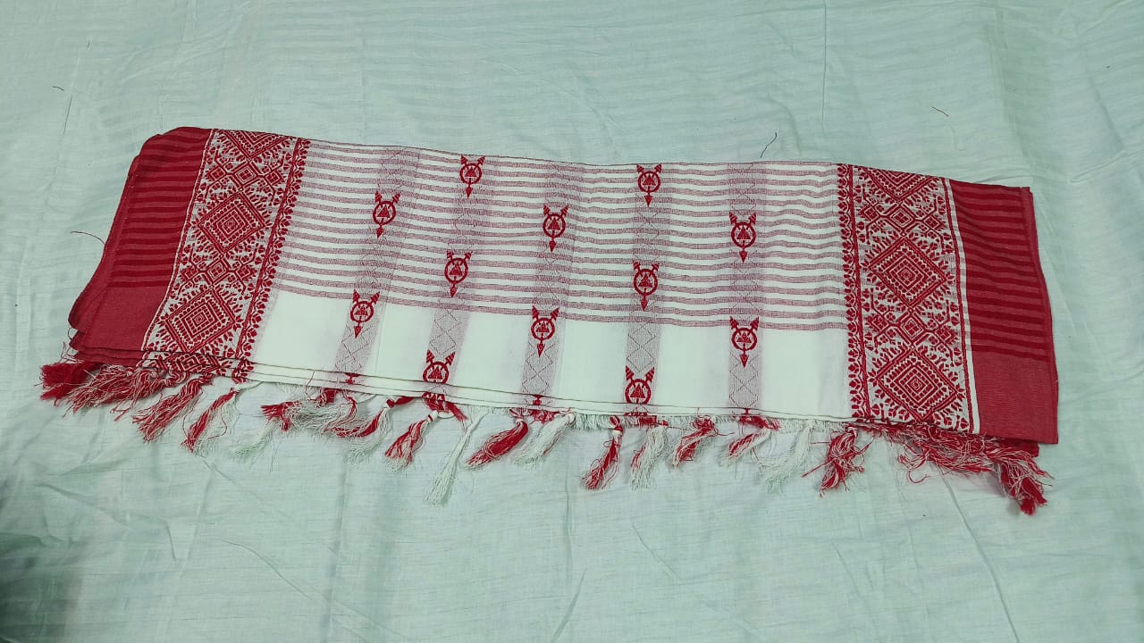 Premium Red Traditional Lungi