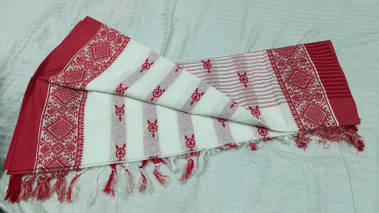Premium Red Traditional Lungi