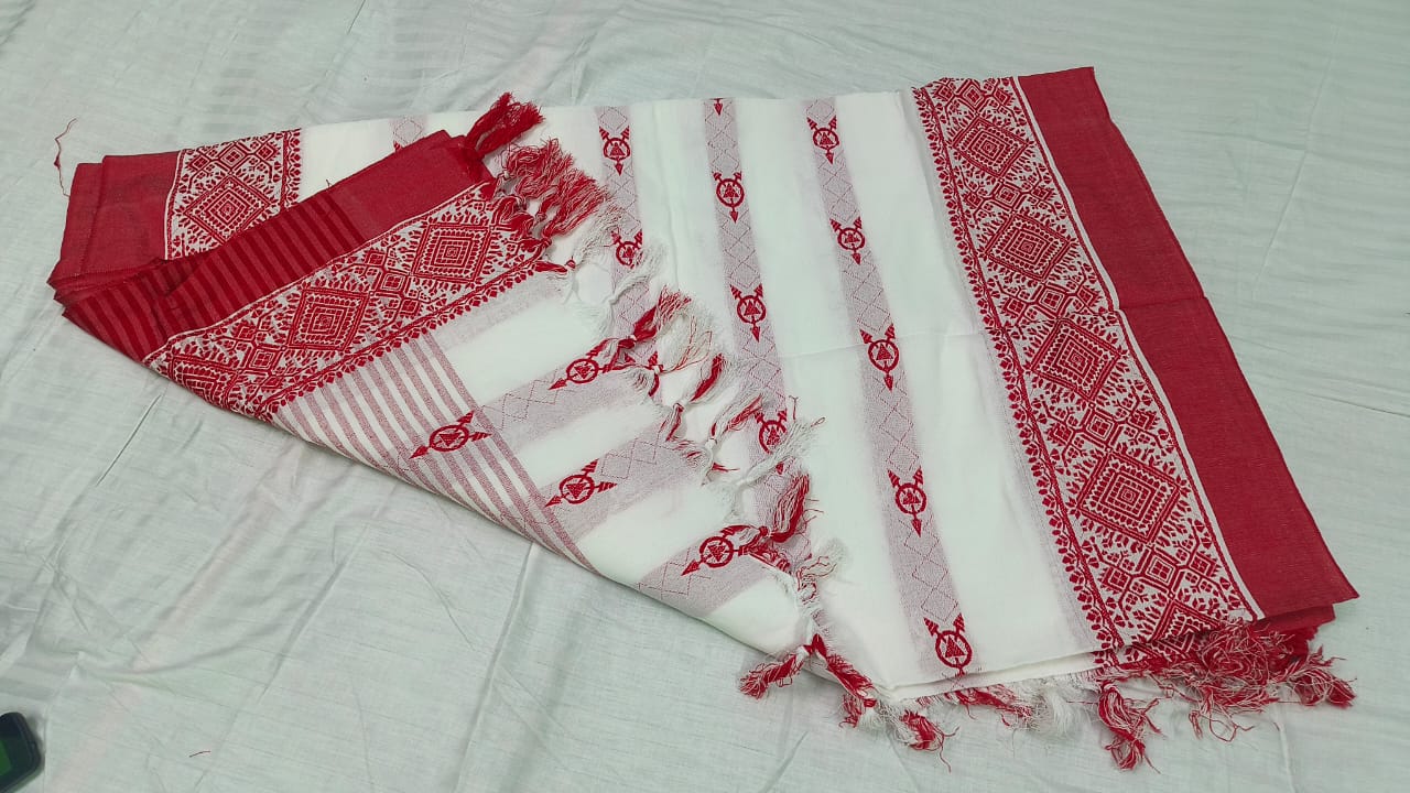 Premium Red Traditional Lungi