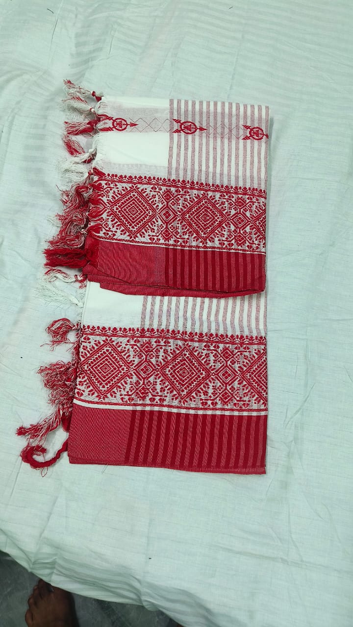 Premium Red Traditional Lungi
