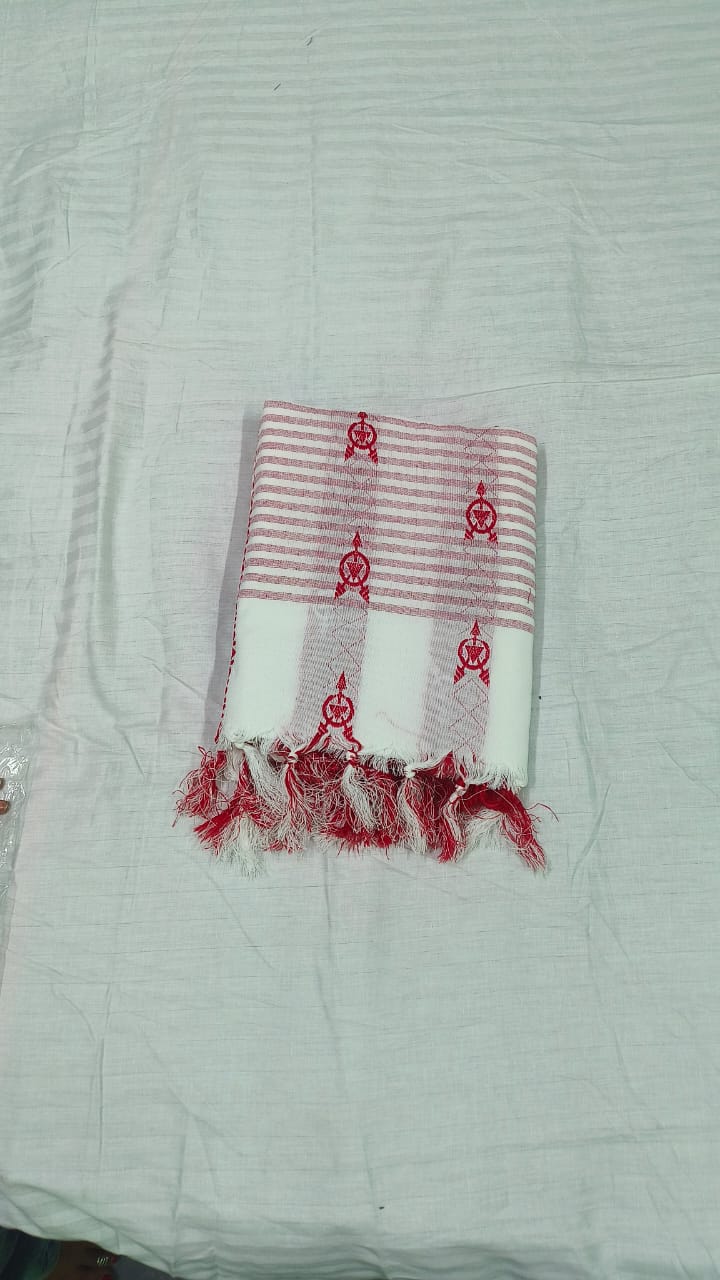 Premium Red Traditional Lungi
