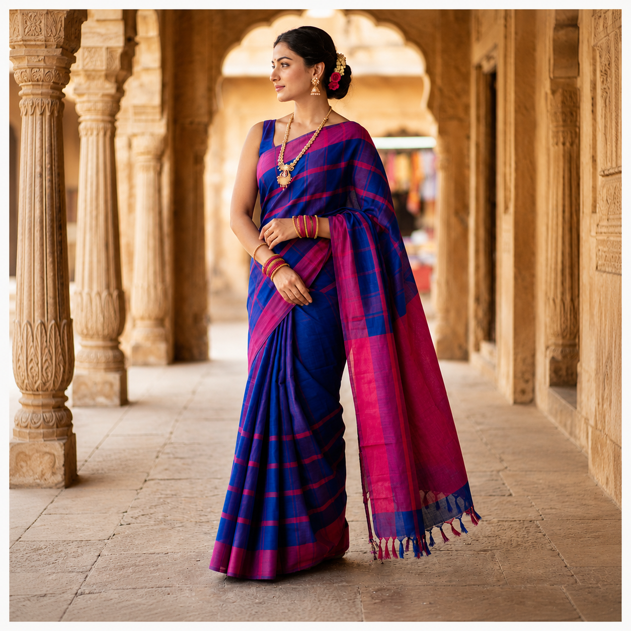 Santali Panchi Mix Saree