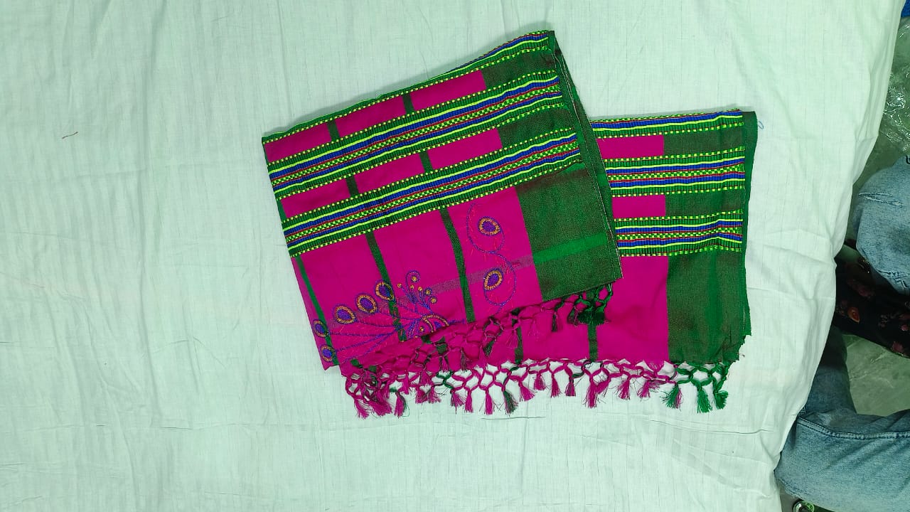 Panchi Pink Ethnic Saree
