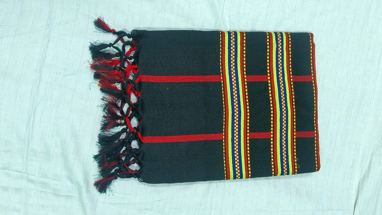 Panchi Black Ethnic Saree