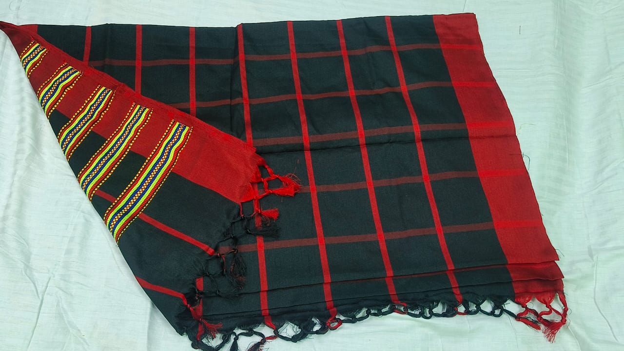 Panchi Black Ethnic Saree