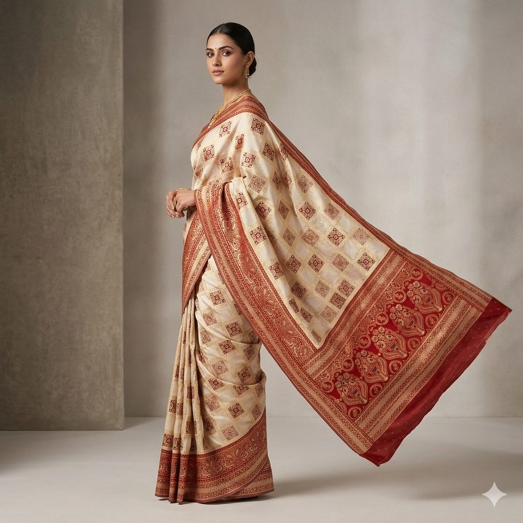Johar Tribal Mart Soft Touch Saree